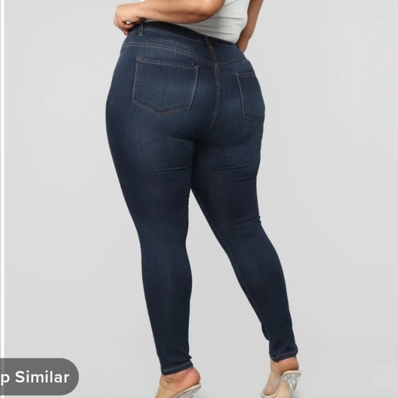 Fashion Nova Classic High Waist Skinny Jeans - Picture 4 of 6